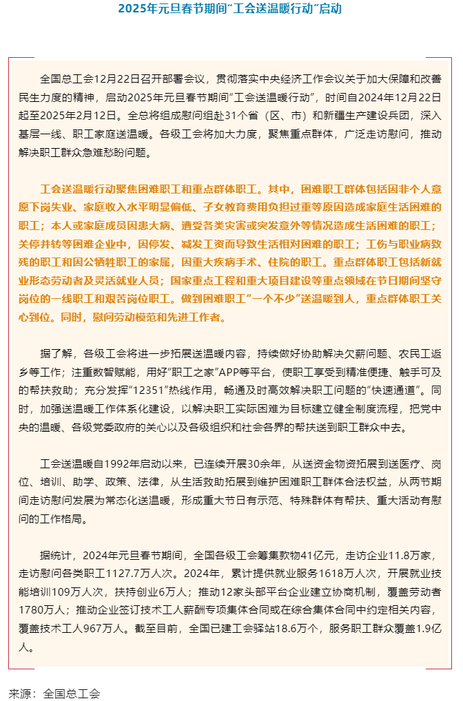 啟動！2025年元旦春節(jié)期間“工會送溫暖行動”即日起至2025年2月12日在全國開展.png