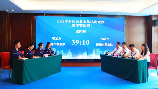 喜報！梧州市在2023年全區(qū)企業(yè)集體協(xié)商競賽中獲獎