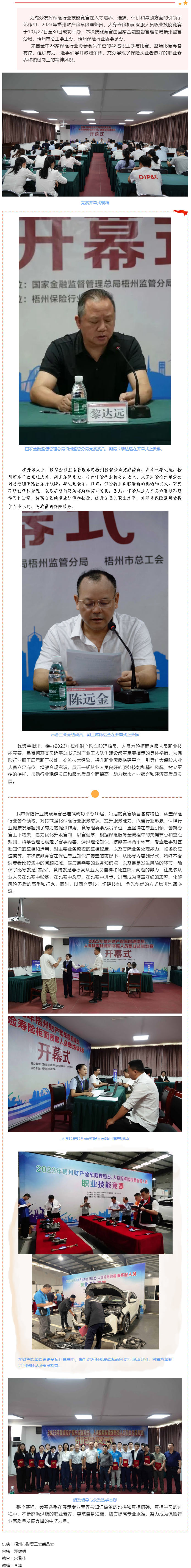 技能競(jìng)賽促提升 保險(xiǎn)服務(wù)展風(fēng)采——2023年梧州財(cái)產(chǎn)險(xiǎn)車(chē)險(xiǎn)理賠員、人身壽險(xiǎn)柜面客服人員職業(yè)技能競(jìng)賽成.png