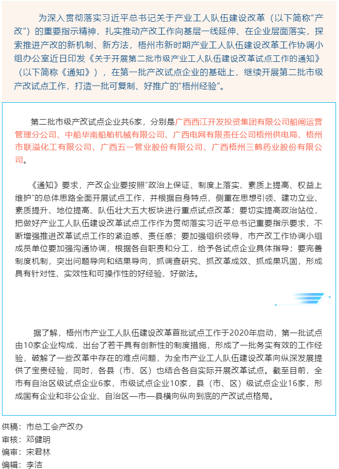 【推進(jìn)“產(chǎn)改”進(jìn)行時(shí)】試點(diǎn)工作提質(zhì)擴(kuò)面，我市開展第二批市級(jí)產(chǎn)業(yè)工人隊(duì)伍建設(shè)改革試點(diǎn)工作.png